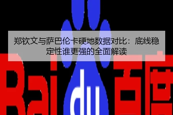 郑钦文与萨巴伦卡硬地数据对比：底线稳定性谁更强的全面解读